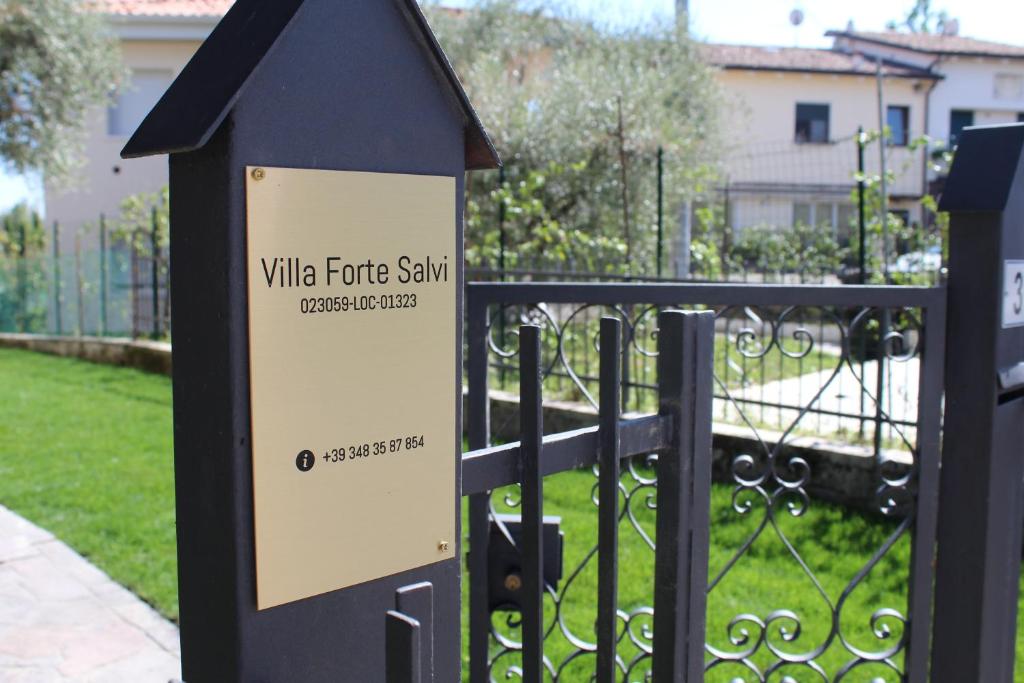 Zahrada ubytování Villa Forte Salvi - Rooms