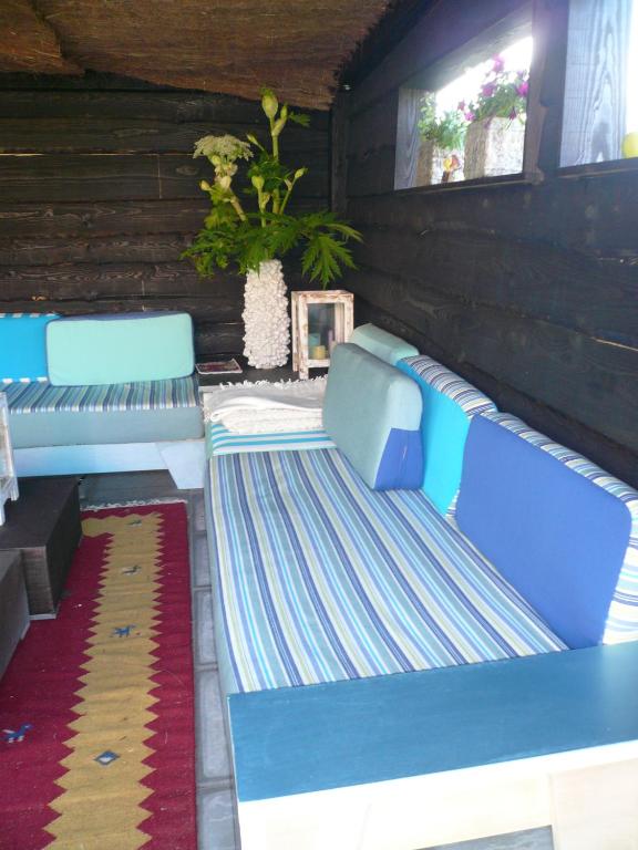 Posezení v ubytování Vakantie Studio Grou