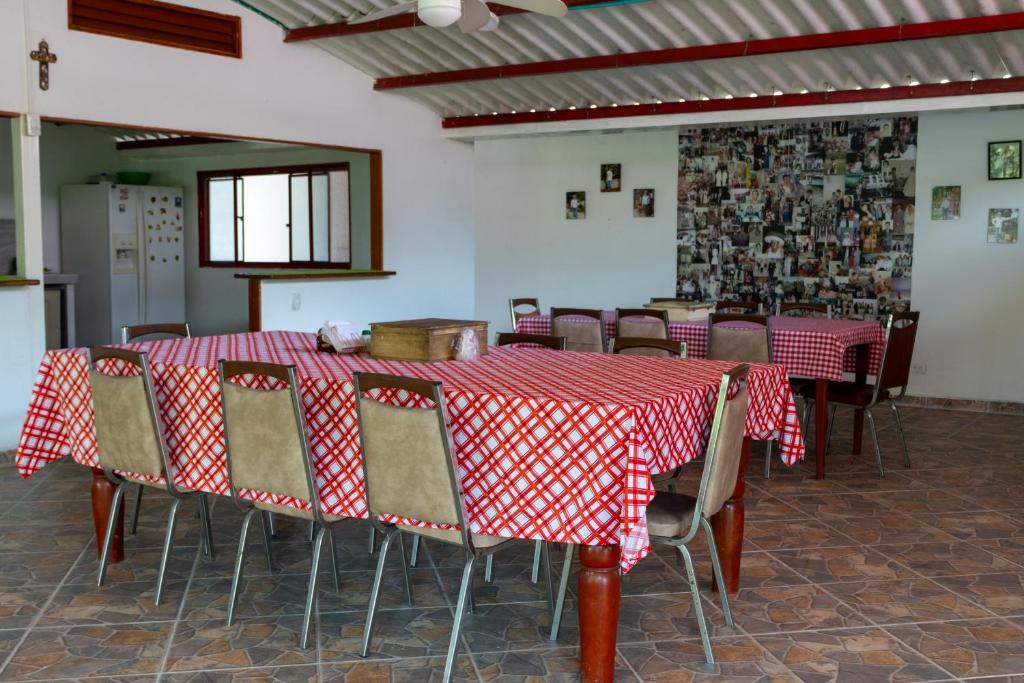 Restaurace v ubytování FINCA EL PORVENIR