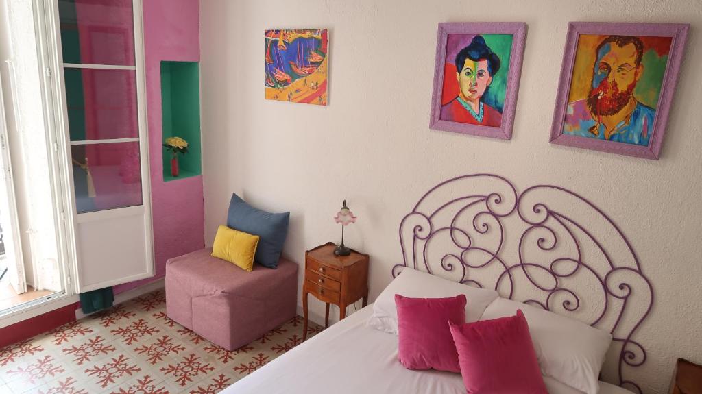 Gallery image of Matisse studio in centre near beach w/ balcony, AC in Collioure
