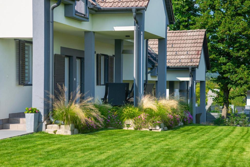 Zahrada ubytování Hársliget Apartman