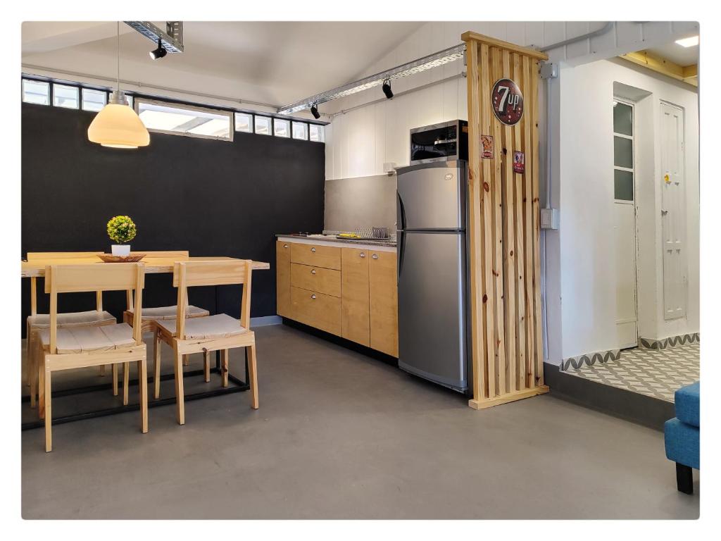 Η κουζίνα ή μικρή κουζίνα στο CASA TRANSFORMER