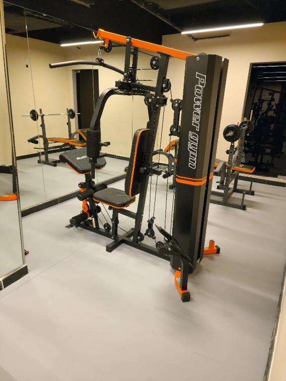 Fitness centrum a/nebo fitness zařízení v ubytování Aquila ALdiafah Hotel