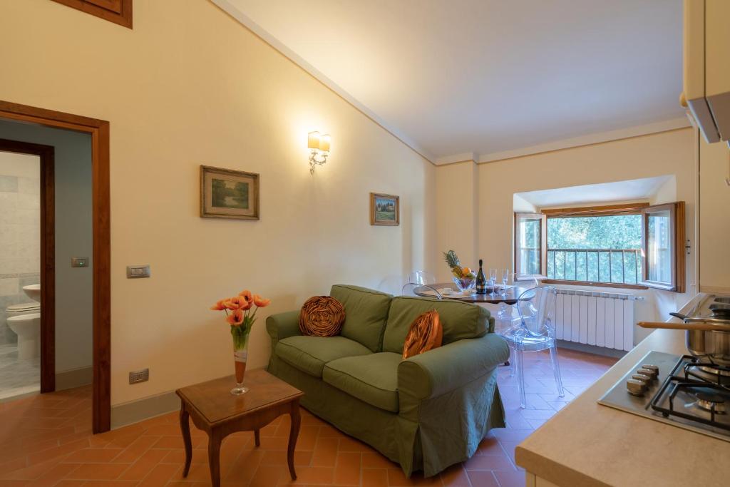 Posezení v ubytování Villa Gerini