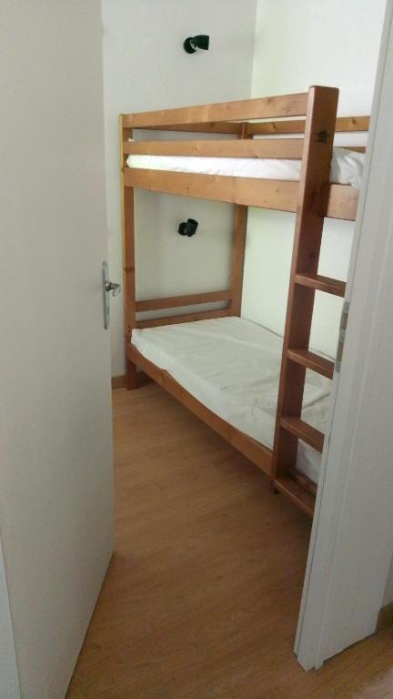 Postel nebo postele na pokoji v ubytování Le calme de Ax