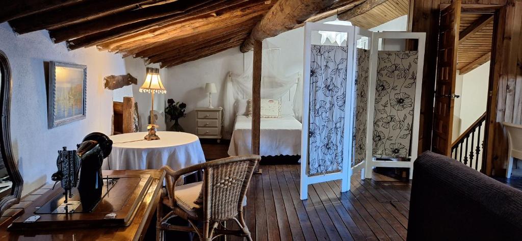 Posezení v ubytování Casa Obdulia