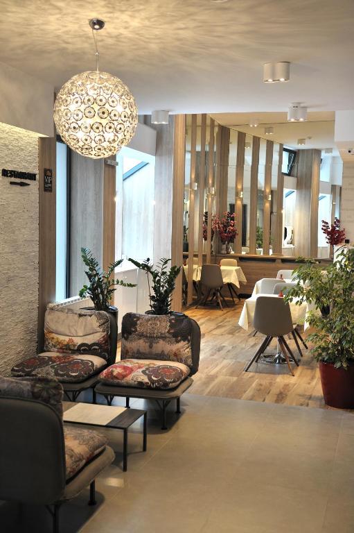 Posezení v ubytování Hotel VIP