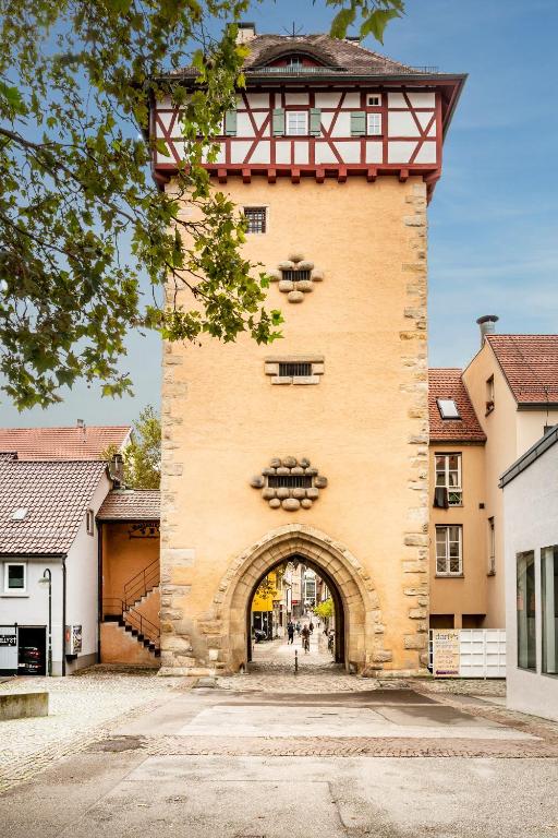 Das Gebäude in dem sich das Hotel befindet