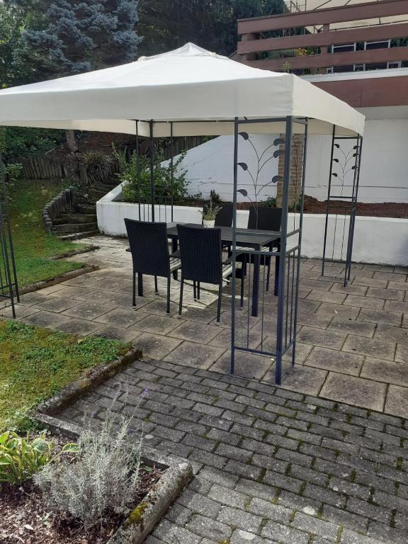 Patio nebo venkovní prostory v ubytování Eifeloase Sophia