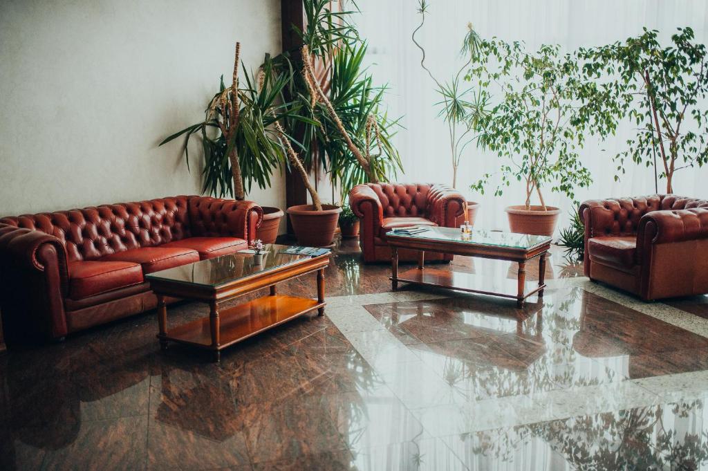 Posezení v ubytování Hotel Bavaria
