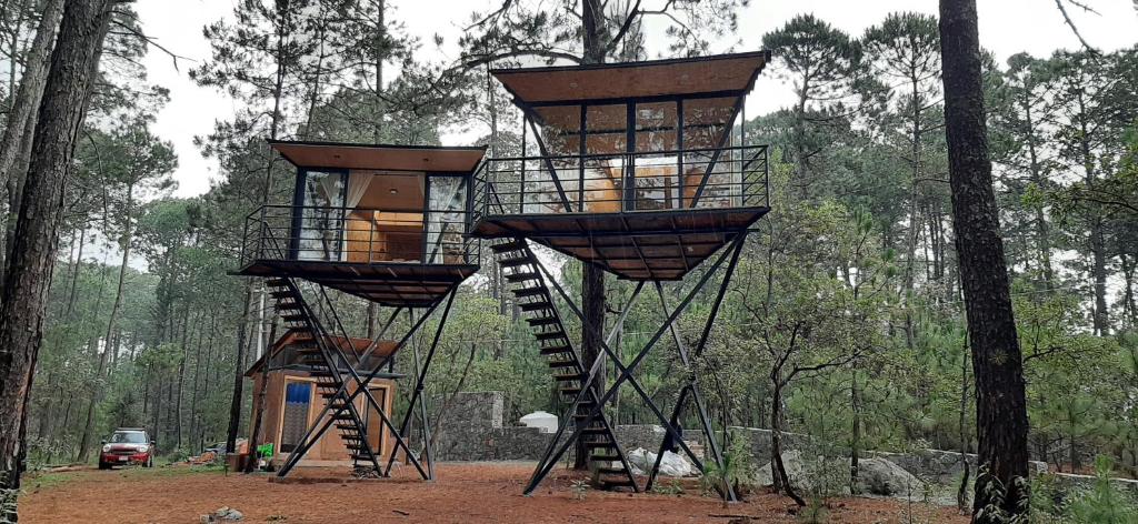Fotografie z fotogalerie ubytování Glamping Pinochueco v destinaci Huasca de Ocampo