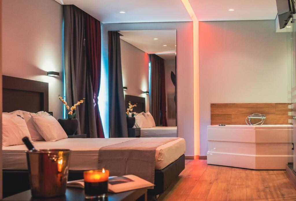 Posezení v ubytování Pines Hotel