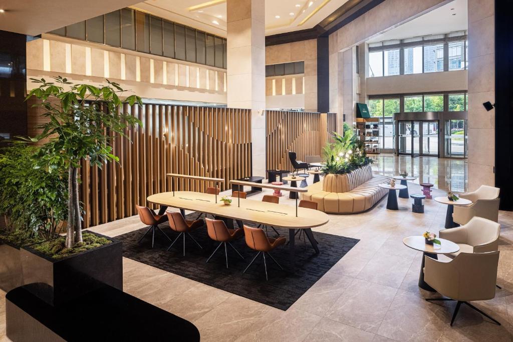 Posezení v ubytování Sheraton Grand Incheon Hotel