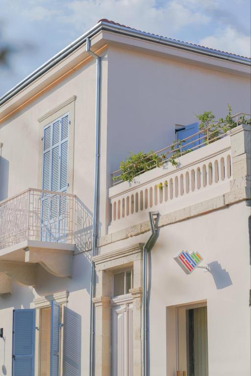 Balkón nebo terasa v ubytování Heart Hotel
