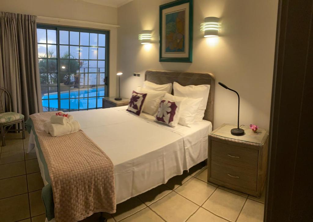 Temanahau Lodge Villa vue océan et Moorea - photo 2 - Tahiti, Polynésie