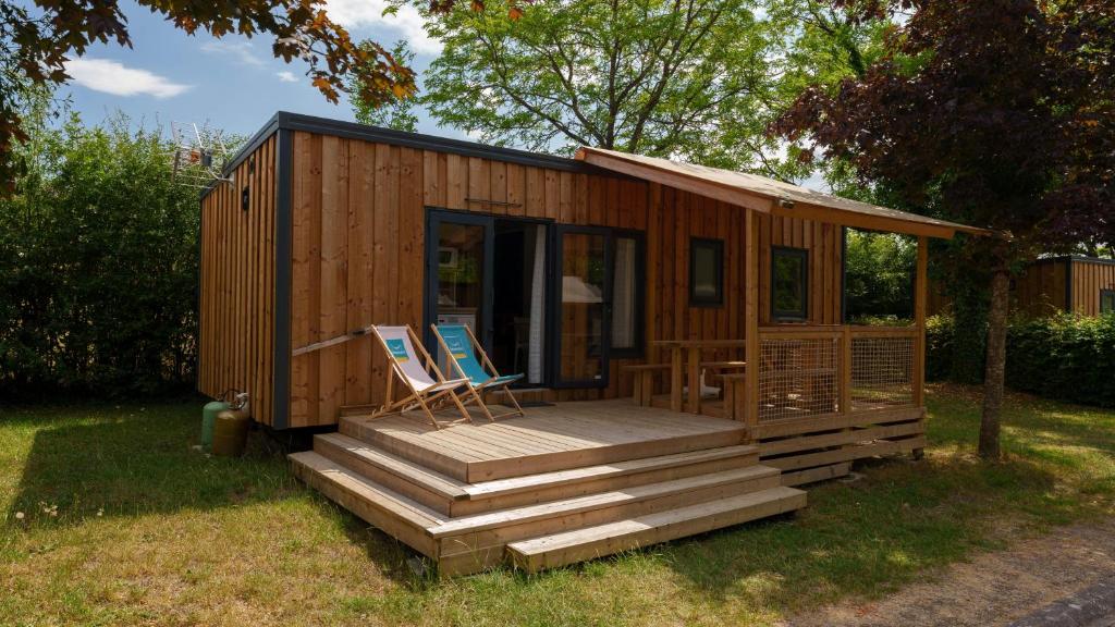 Zahrada ubytování Camping Vittel