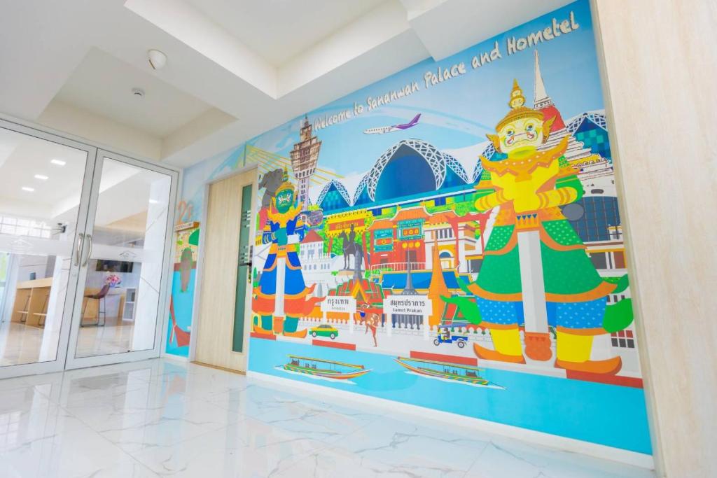 Fotografie z fotogalerie ubytování Sananwan Hometel v destinaci Ban Bang Phli Yai