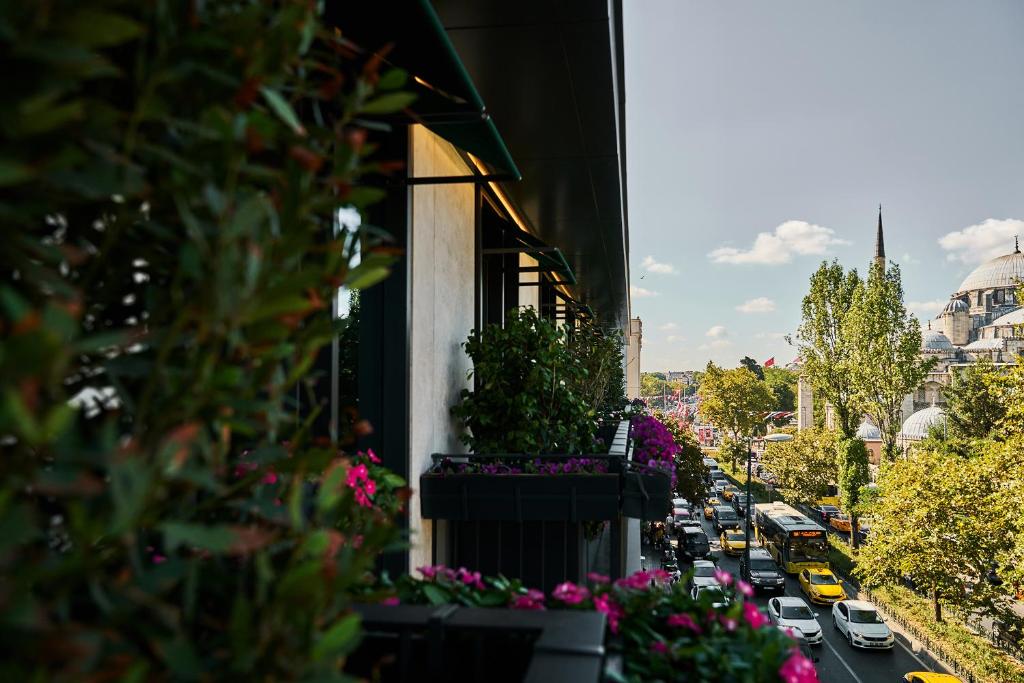 Zahrada ubytování Rayelin Hotel Istanbul Old City