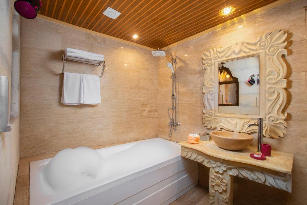 Koupelna v ubytování Carna Cave Hotel Cappadocia