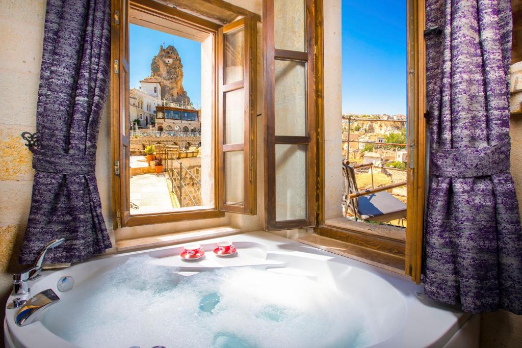 Koupelna v ubytování Carna Cave Hotel Cappadocia