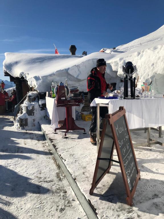 Nido Alpino Fiescheralp v zimě