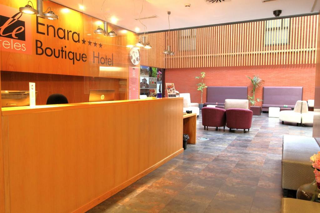 Posezení v ubytování ELE Enara Boutique Hotel