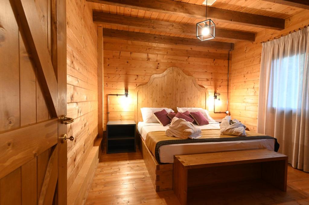 Posteľ alebo postele v izbe v ubytovaní Il Ciocco Hotels
