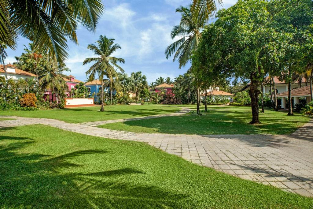 Zahrada ubytování Radisson Blu Resort, Goa