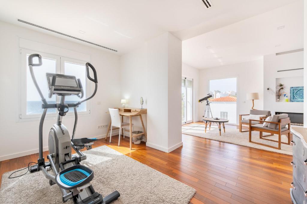 Fitness centrum a/nebo fitness zařízení v ubytování Villa Mediterraneo by Mallorca House Rent