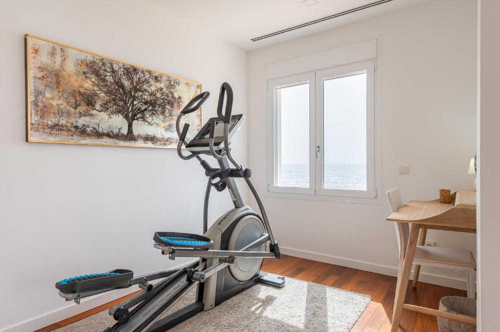 Fitness centrum a/nebo fitness zařízení v ubytování Villa Mediterraneo by Mallorca House Rent