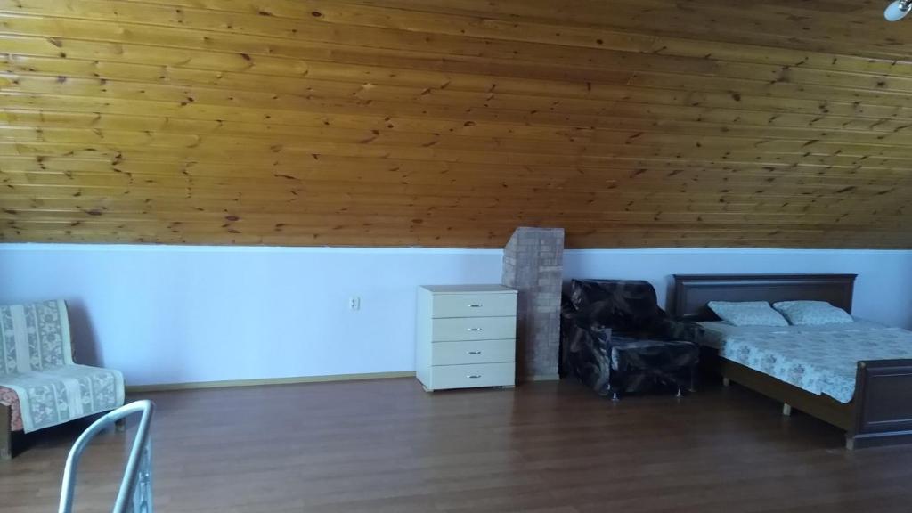 Postel nebo postele na pokoji v ubytování Дом-House в Vadul lui Voda