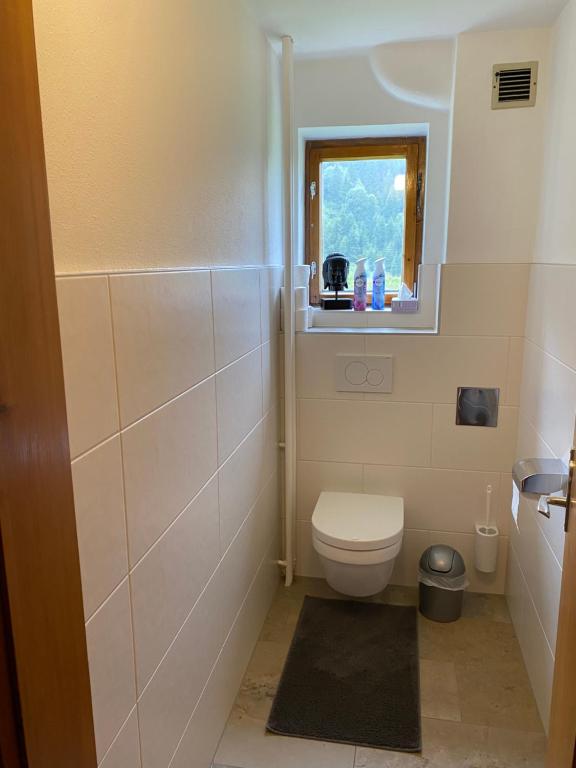 Koupelna v ubytování Gästehaus Schmitt