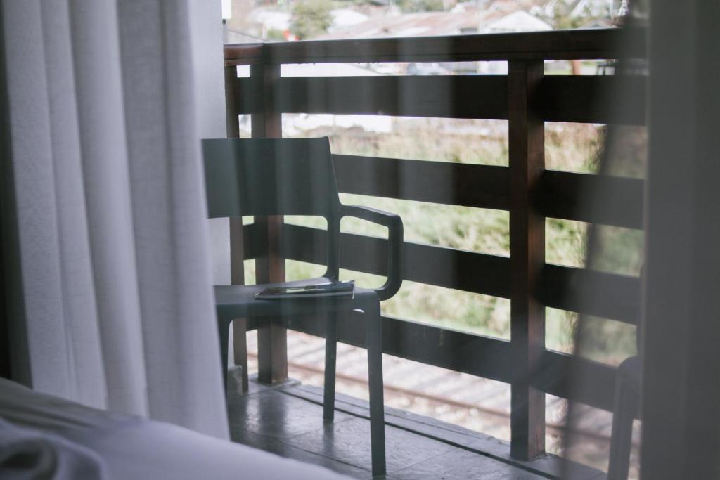Balkón nebo terasa v ubytování Hotel Germania