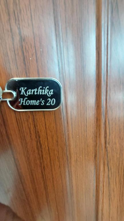Certifikát, hodnocení, plakát nebo jiný dokument vystavený v ubytování Karthika Homes
