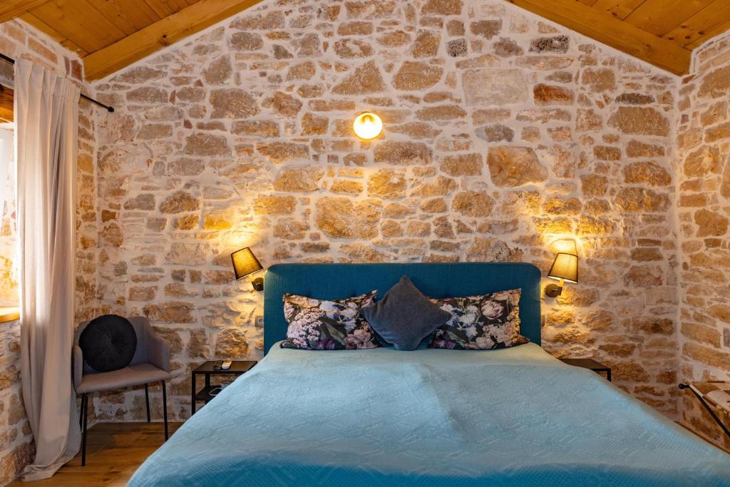 Postel nebo postele na pokoji v ubytování Villa Allegra