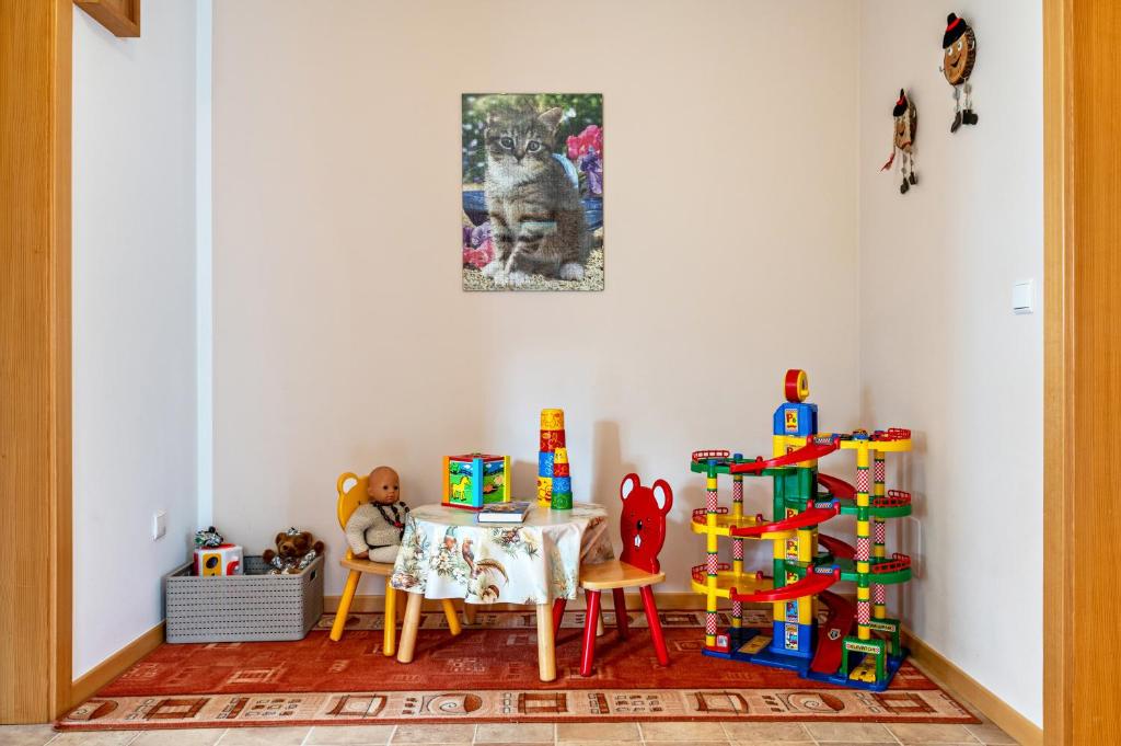 Dětský klub v ubytování Obertegghof Wohnung Schartenblick