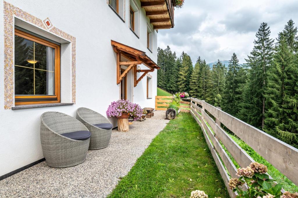 Zahrada ubytování Obertegghof Wohnung Schartenblick