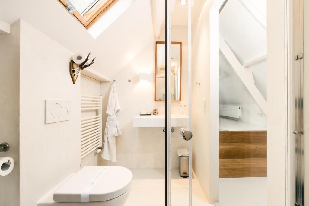 Koupelna v ubytování Boutique Hotel Goud En Zilver