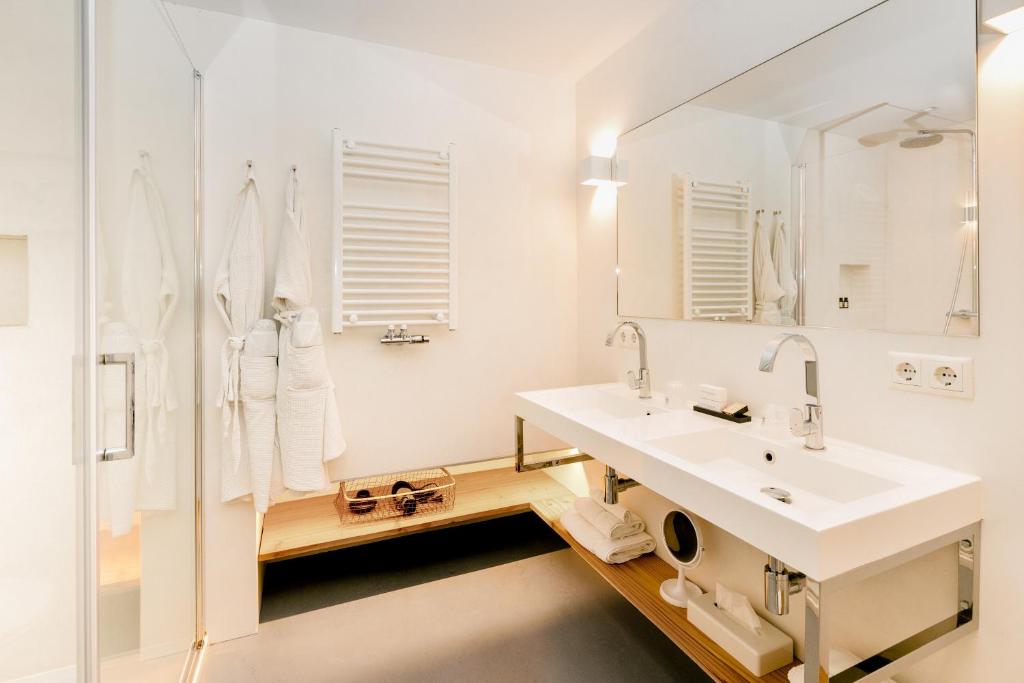 Koupelna v ubytování Boutique Hotel Goud En Zilver