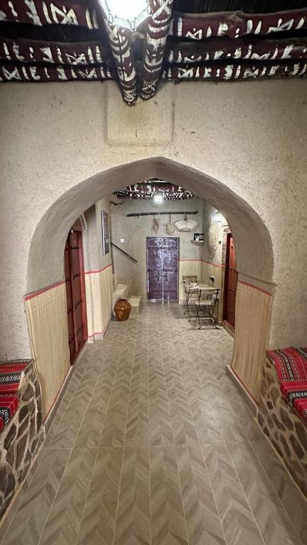 Posezení v ubytování Alqalah Inn