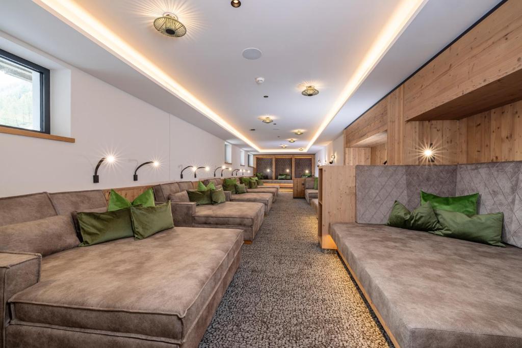 Ruang duduk di Thermal-Badhotel Kirchler