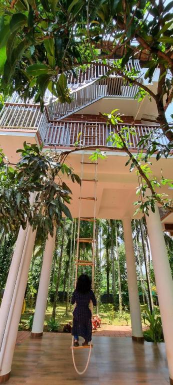 Zahrada ubytování Serenity Villa and Treehouse