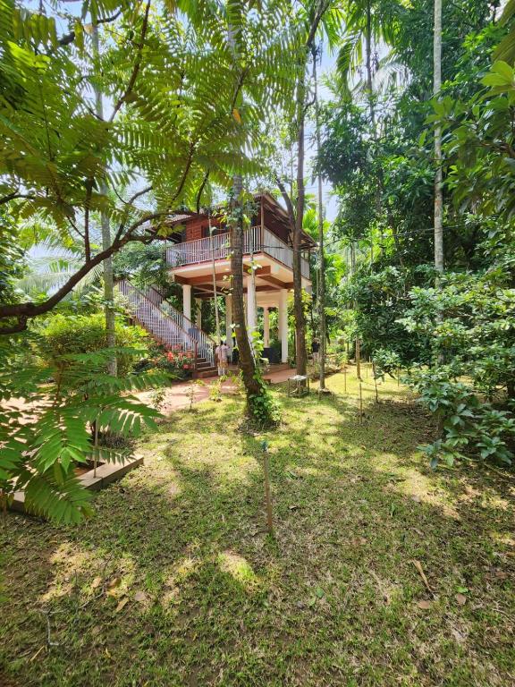 Zahrada ubytování Serenity Villa and Treehouse