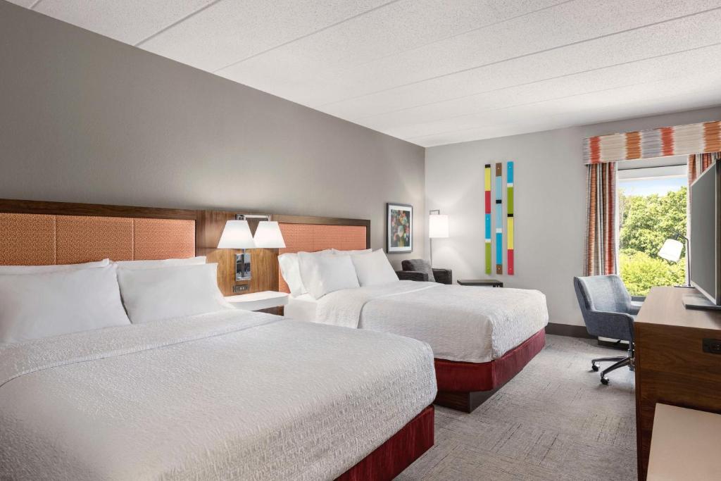 Hampton Inn Quakertown - Queen Room Met Twee Queensize Bedden - Niet -roken