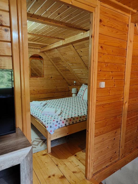 Postel nebo postele na pokoji v ubytování Vila Maja