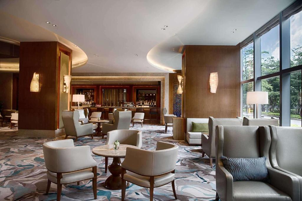Posezení v ubytování DoubleTree by Hilton Hotel Xiamen - Wuyuan Bay