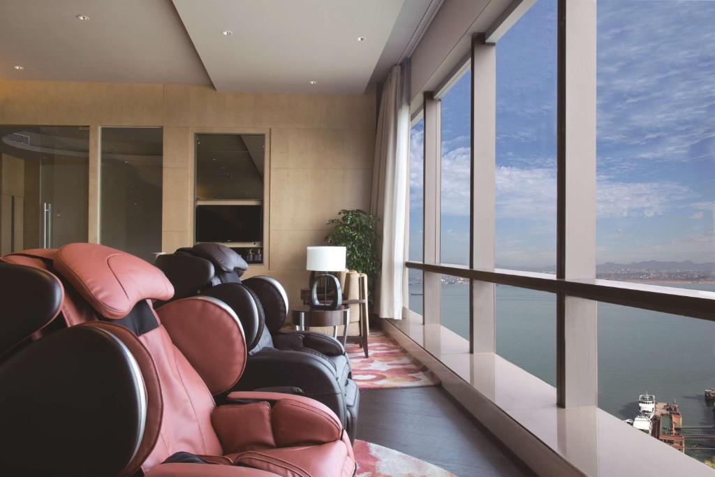 Posezení v ubytování DoubleTree by Hilton Hotel Xiamen - Wuyuan Bay