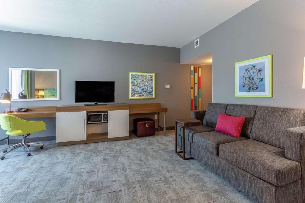Hampton Inn & Suites Burlington - Quarto King Com Sofá-Cama - Não Fumador
