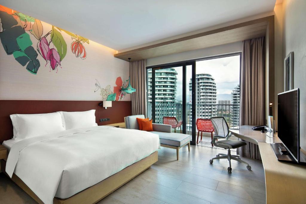 Hilton Garden Inn Sanya - Chambre D'amitié Royale Avec Balcon