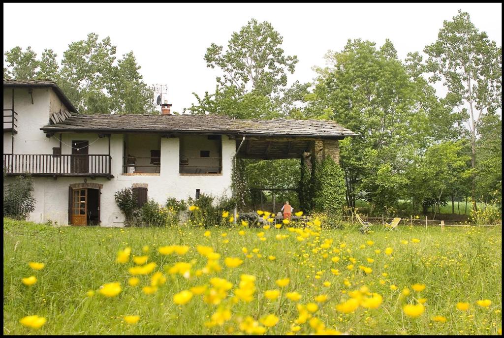 Zahrada ubytování Agriturismo Famiglia al Castello Di Bagnolo